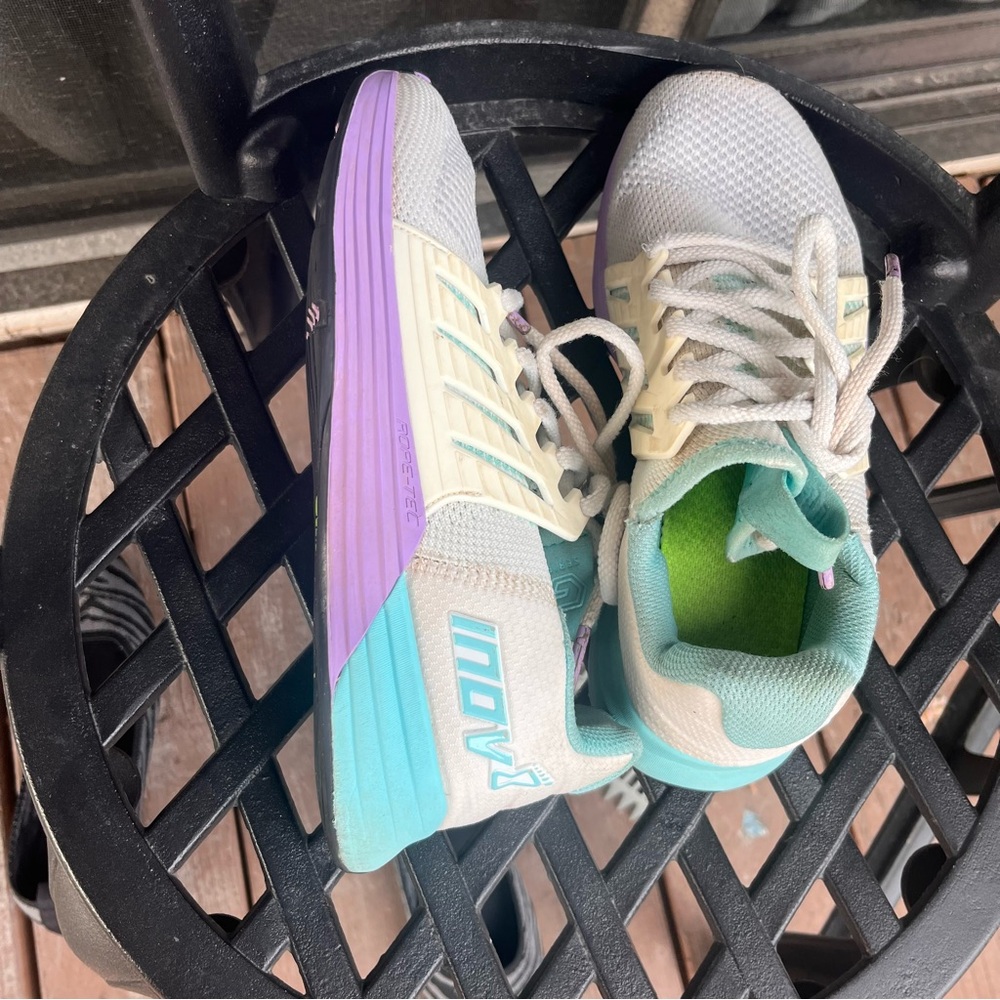 Inov-8  Sneakers in Mint, Lavender & White